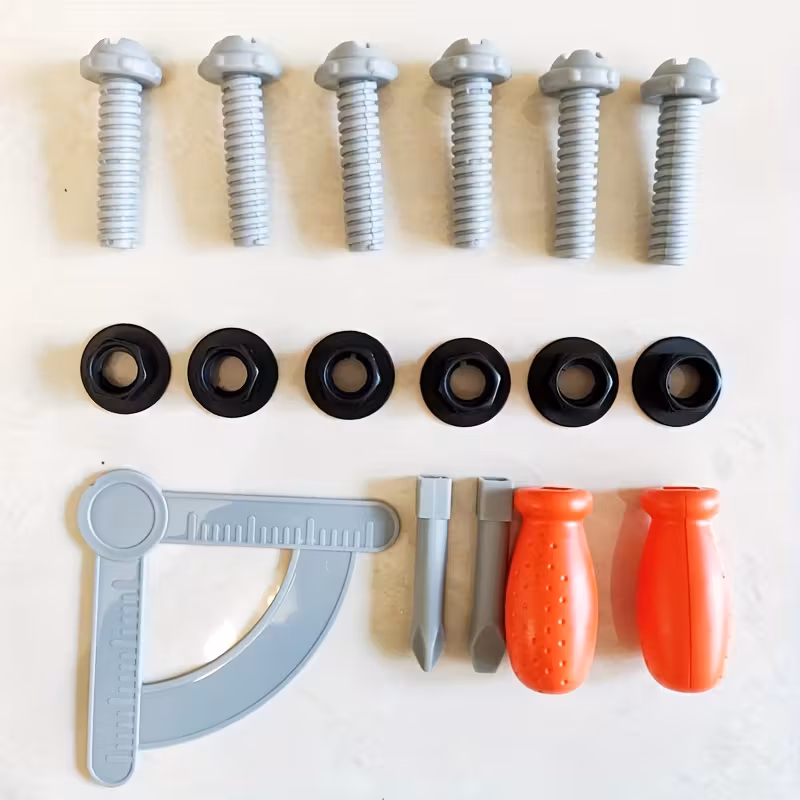 3 in 1 boys pretend repair tool kit set kids storage tool table boys toys easter christmas halloween holiday gifts birthday party gifts Product details 4