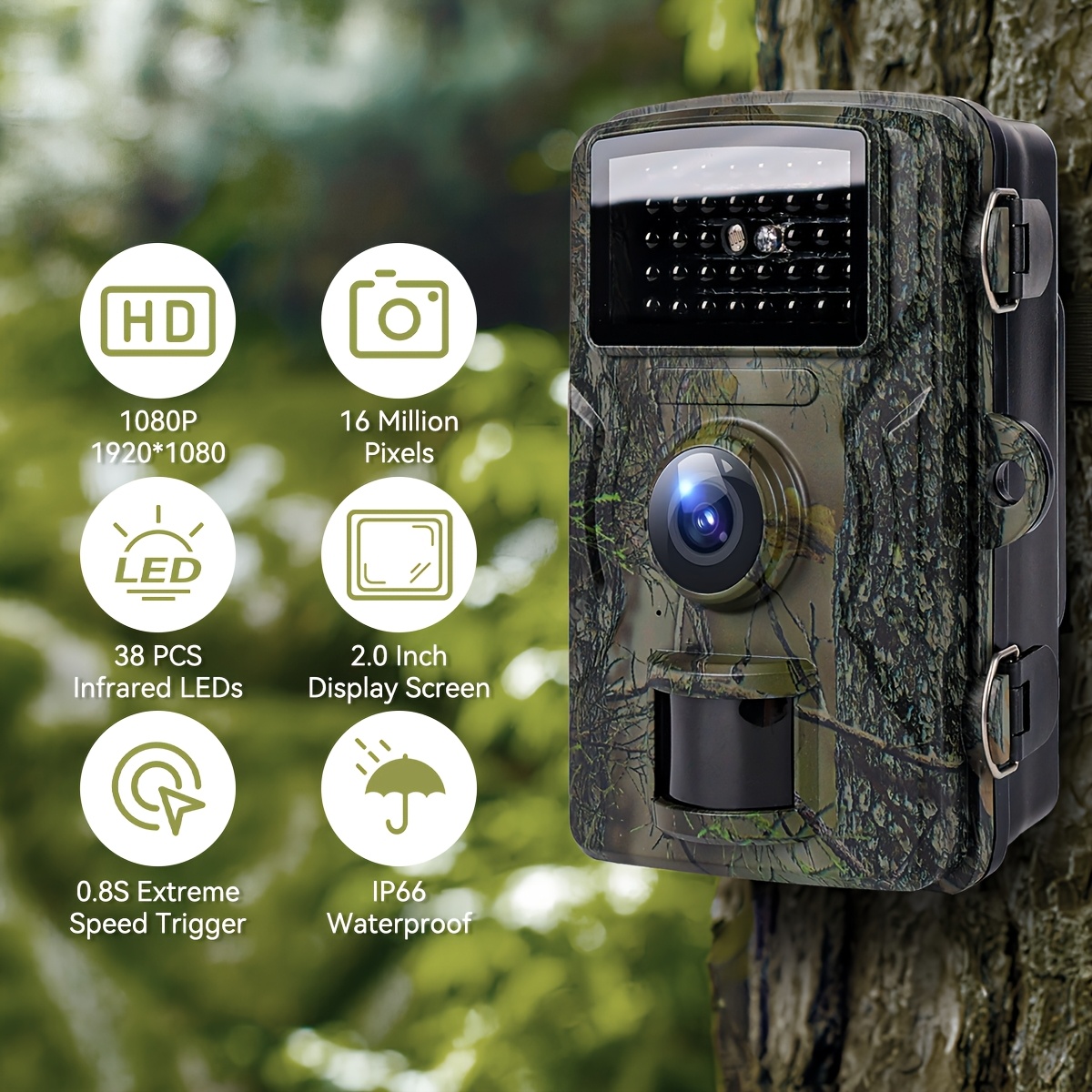 Apeman Infrared Apeman H40 Trail Camera APEMAN 20MP 1080P Wildlife