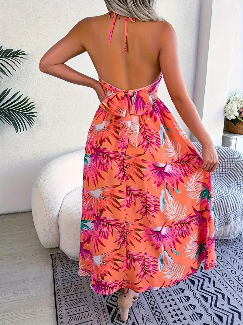 womens tropical floral maxi dress sleeveless beach - Temu Mauritius womens tropical floral maxi dress sleeveless beach - Temu Mauritius
