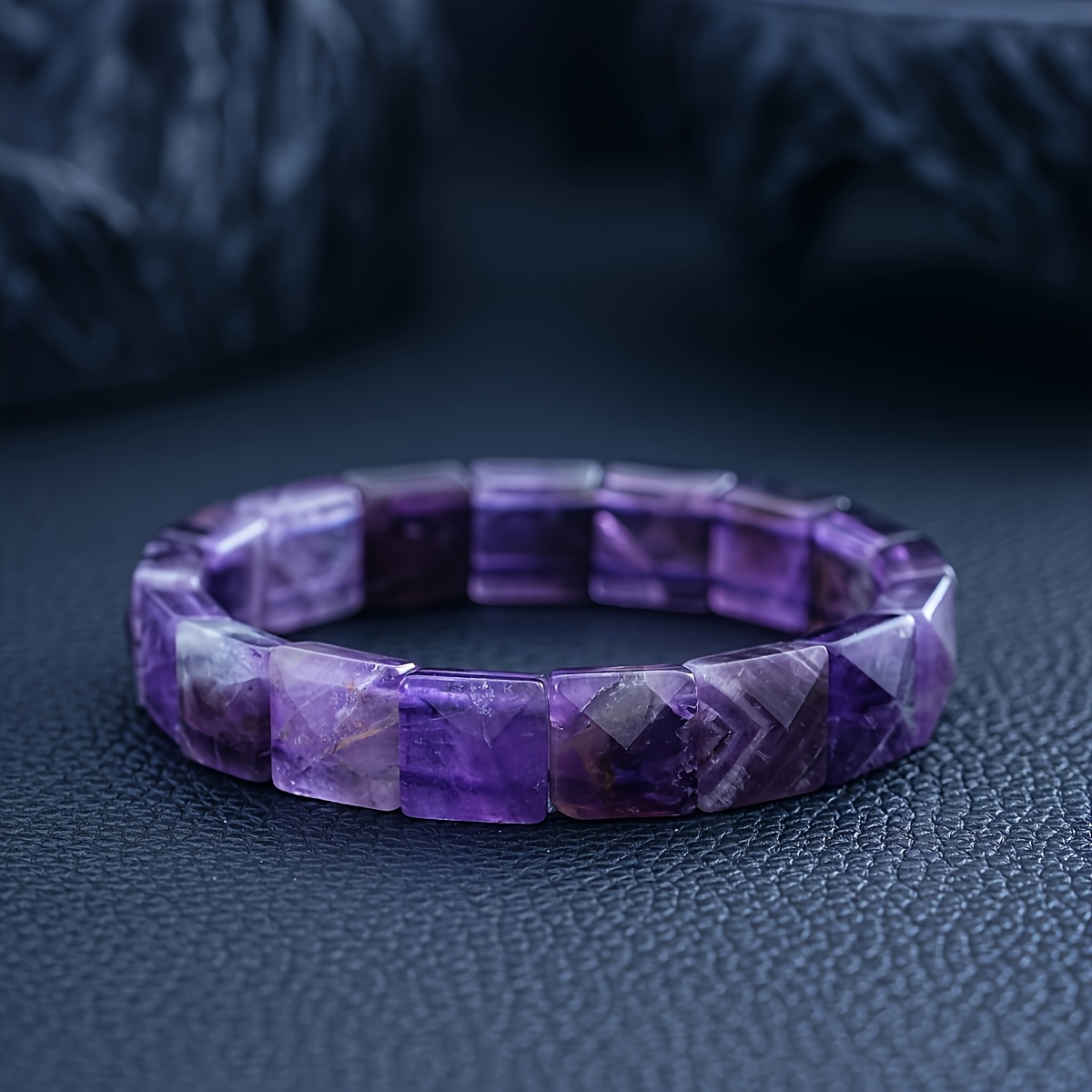 Bohemian Natural Stone Agate Beaded Bracelet for Men and Women