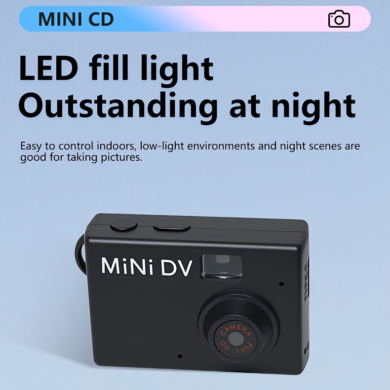 mini fotocamera stile ccd portatile indossabile   dv 1080p corpo   di dimensioni compatte per scattare foto registrare video uso   Dettagli dell'articolo 4