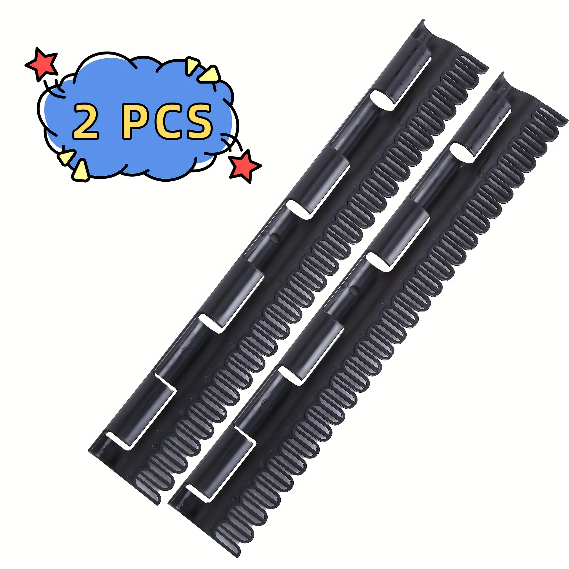 2pcs Windproof Sock Clips, Space Plastic Socks Hanger Clips For Drying Underwear Laundry, Socks & Small Items, Drying Rack For Home & Travel