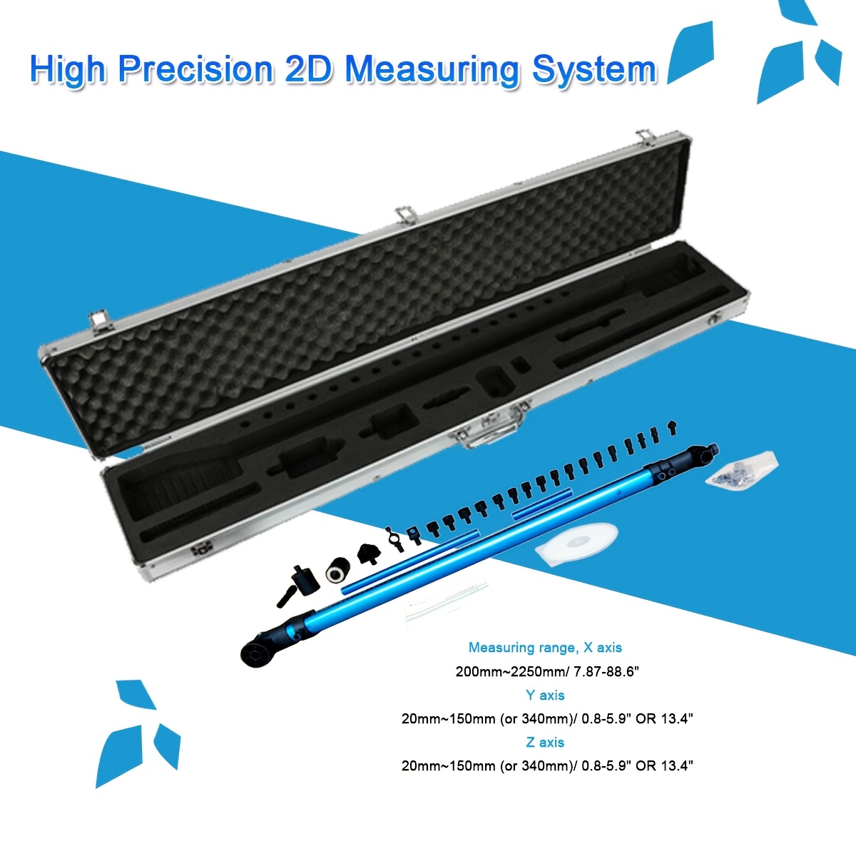 2D Auto Body Measuring System for Car Body Collision Repair