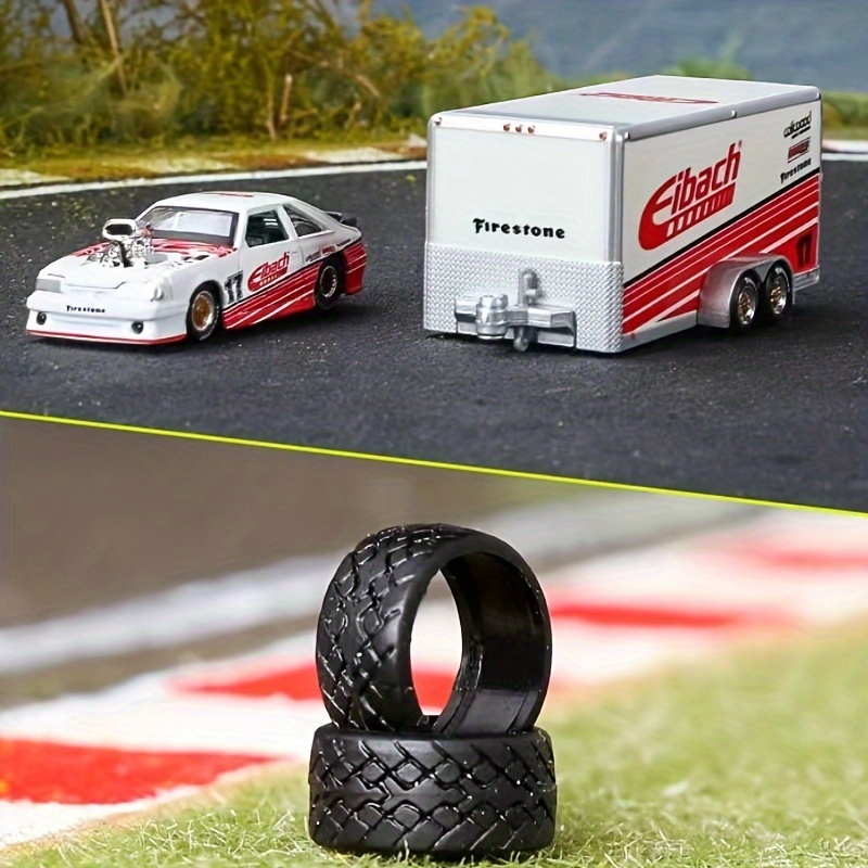 1 64 trailer car alloy model - Temu
