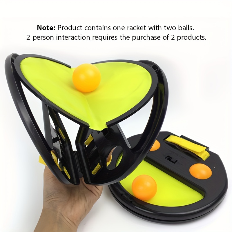 throwing balls interactive game racket two balls training hand and body coordination abilities indoor outdoor sports game supplies details 1