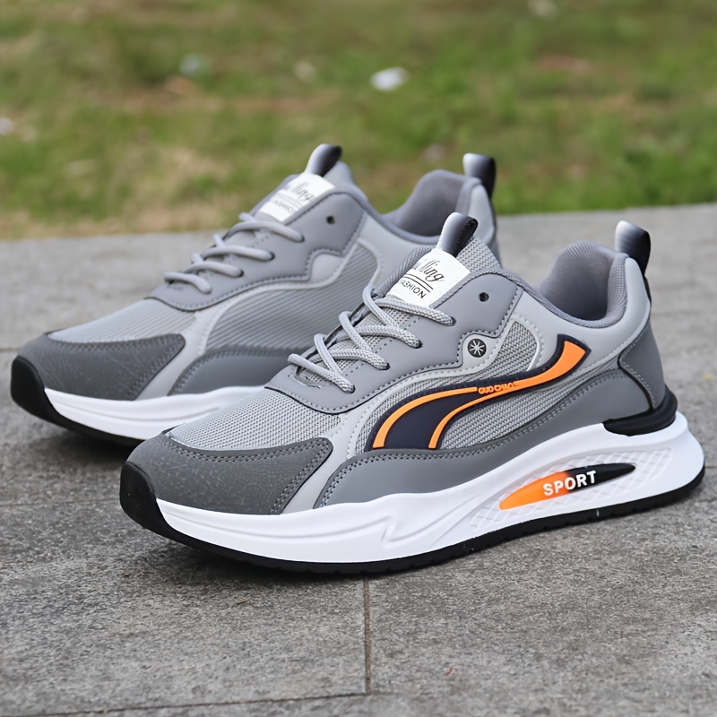 Zapatillas de Papá para Hombre con Malla Transpirable, Versátiles, Nuevas con Suela Blanda, Antideslizantes, para Correr y Resistentes al Olor, Calzado Casual - Imagen 4