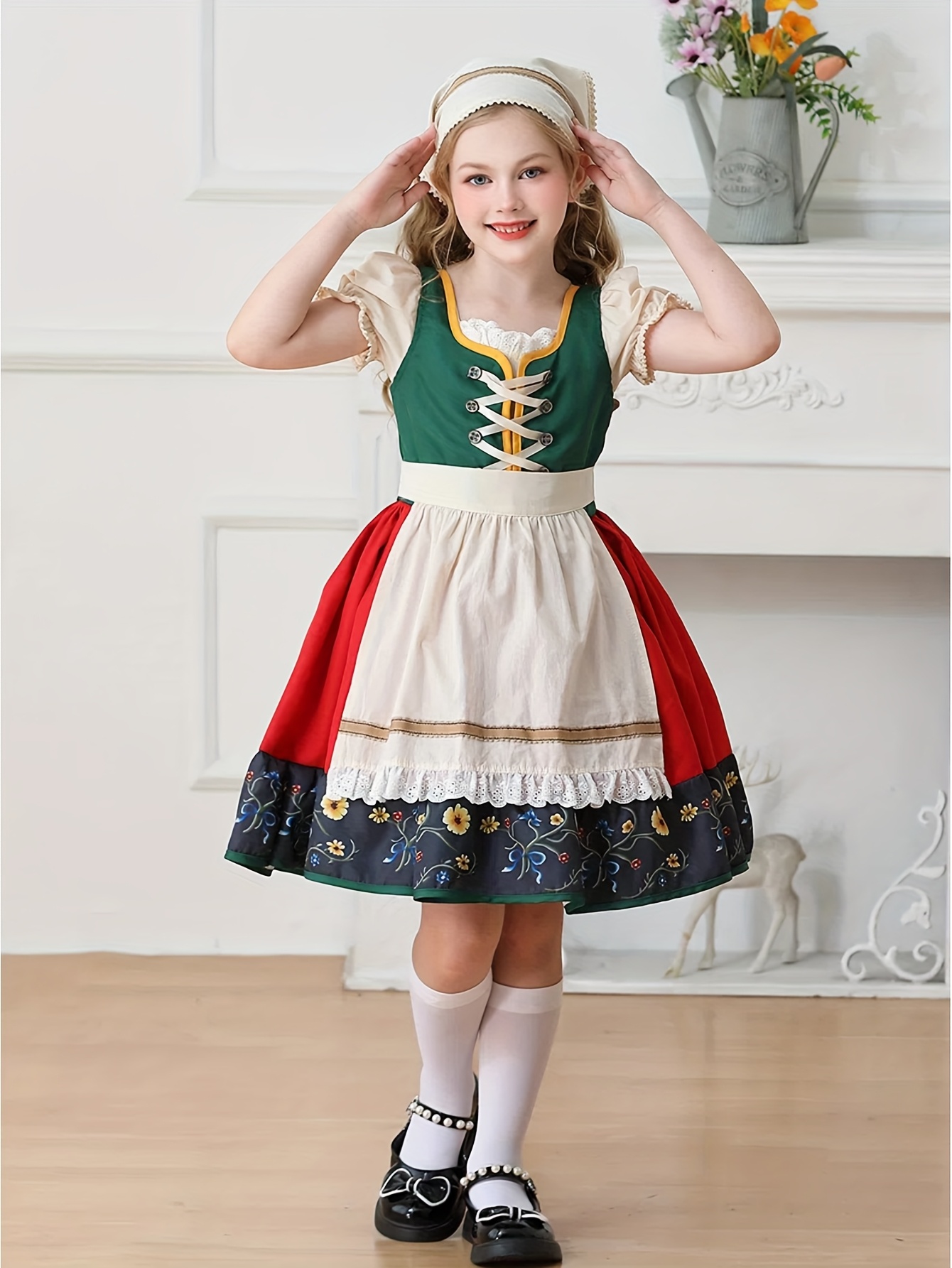 3pcs set girls featuring a beer festival dress suitable - Temu Oman