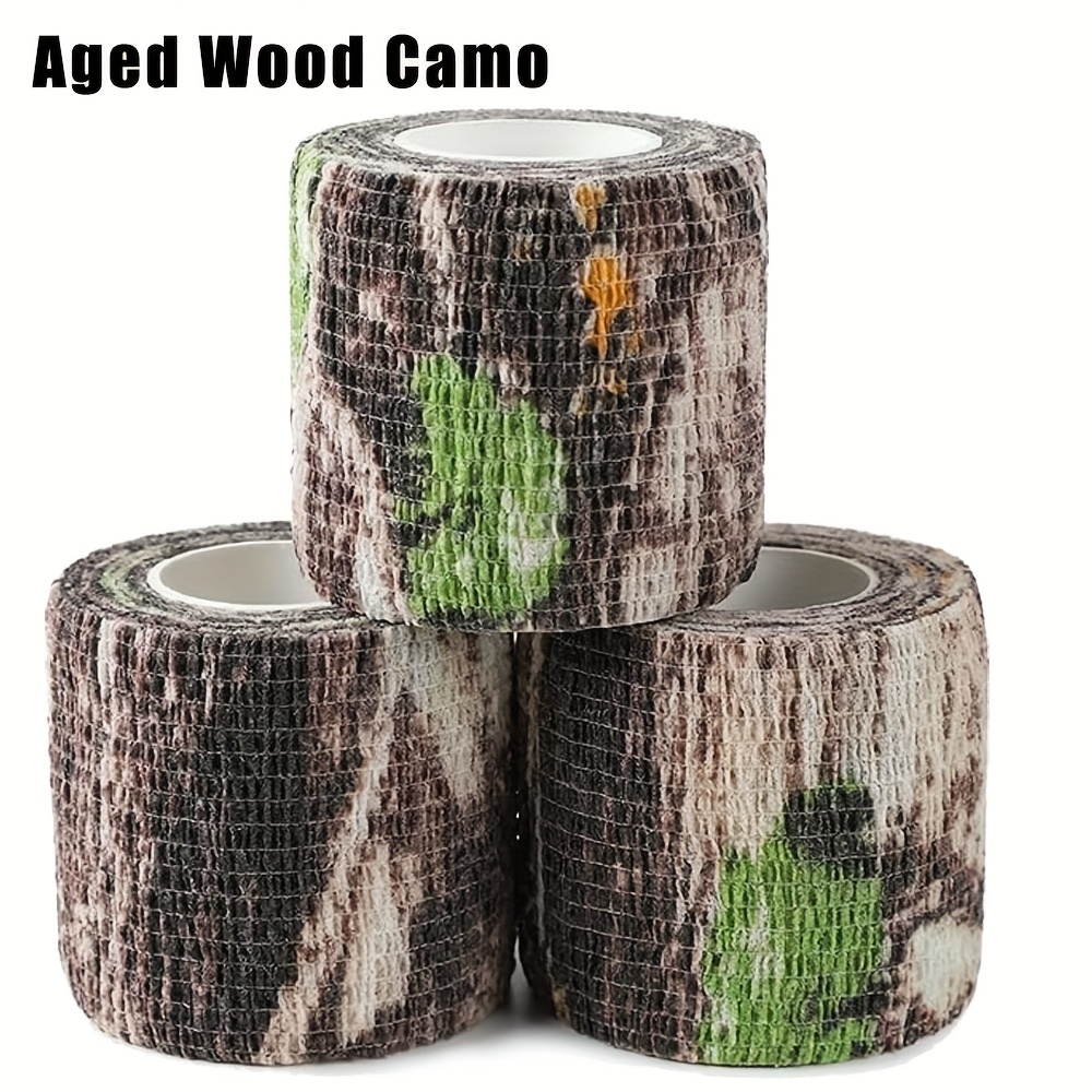Set of 3 Camouflage Wrap Tapes for Hunting