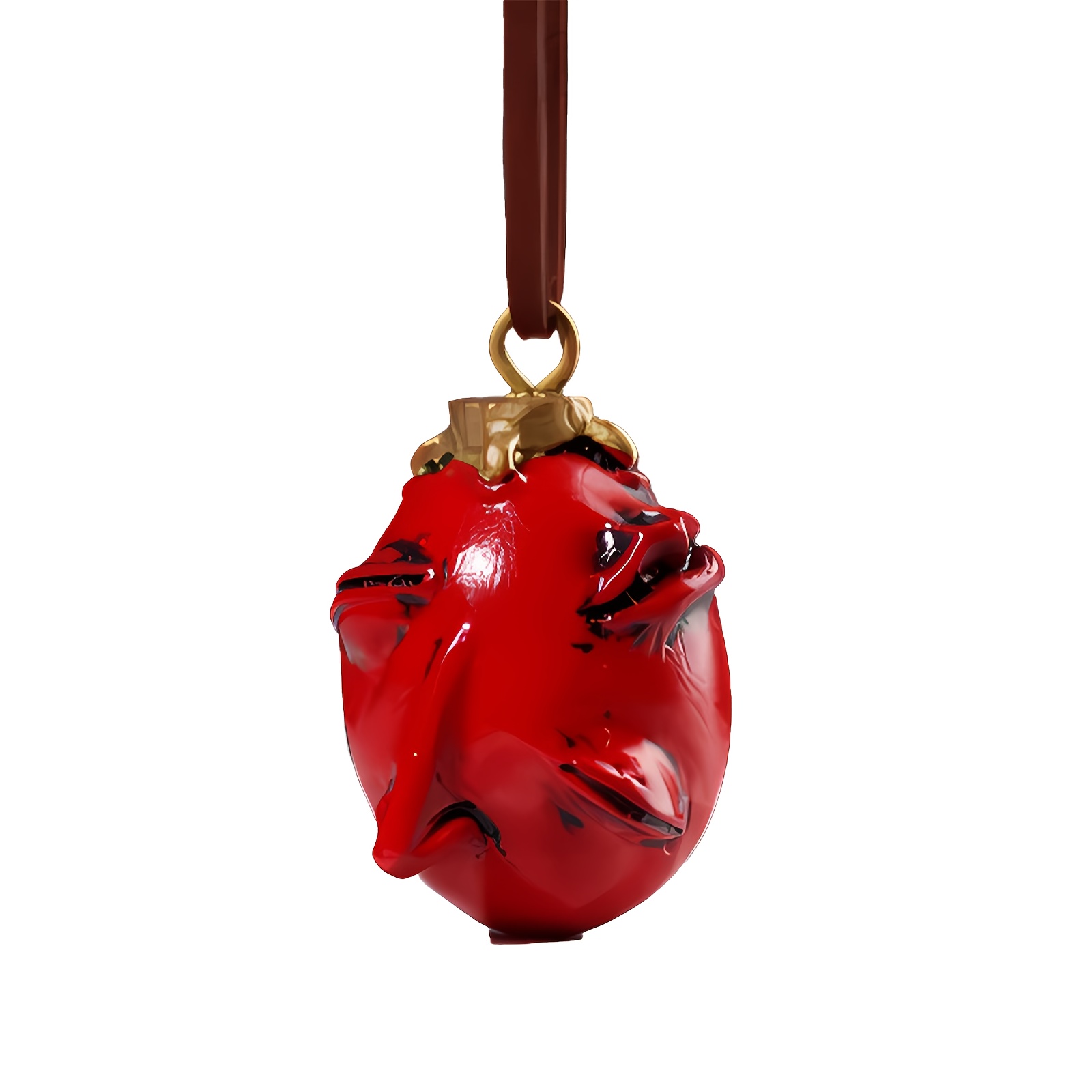 TEMU Pendentif Rouge - Un Pendentif de Collier Adapté à un Usage , Peut Être Accroché aux Sacs ou dans , et Sert d'Ornement de Sapin de Noël