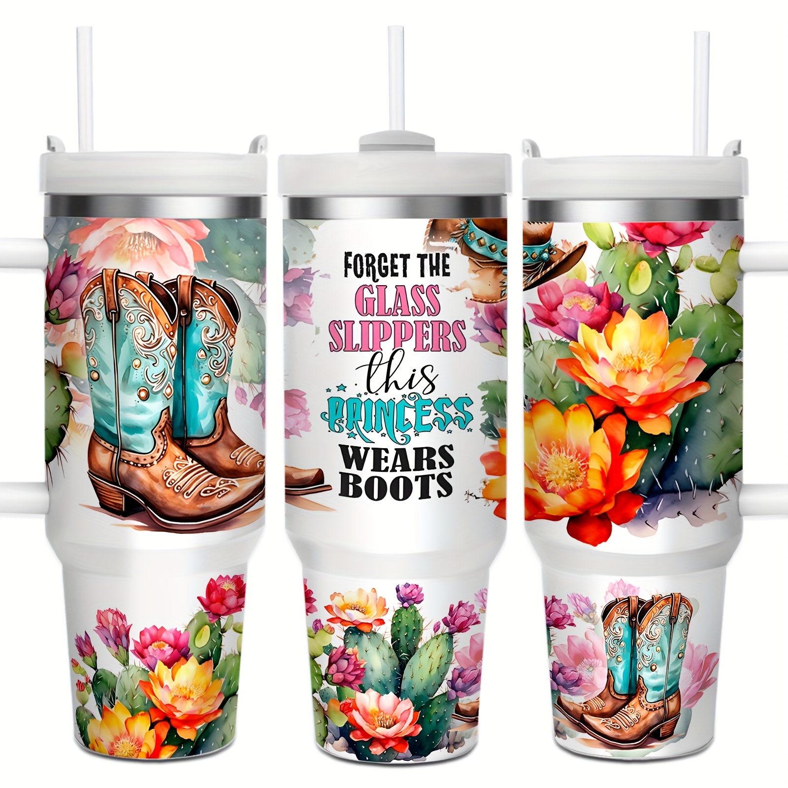 TEMU 1pc 40oz Tempered Glass, 304 Stainless Steel, The , Cold For 24 Hours, Hot For 12 Hours, Suitable As A Gift For . Great For Outdoor Camping