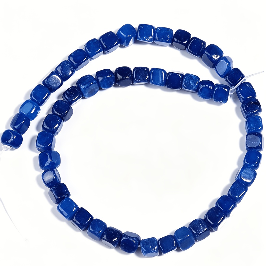 TEMU Natural Square Irregular Loose Beads, Exquisite Light Luxury Spacer Beads, Suitable For Jewelry Making, For Bracelets, Necklaces, Earrings,
