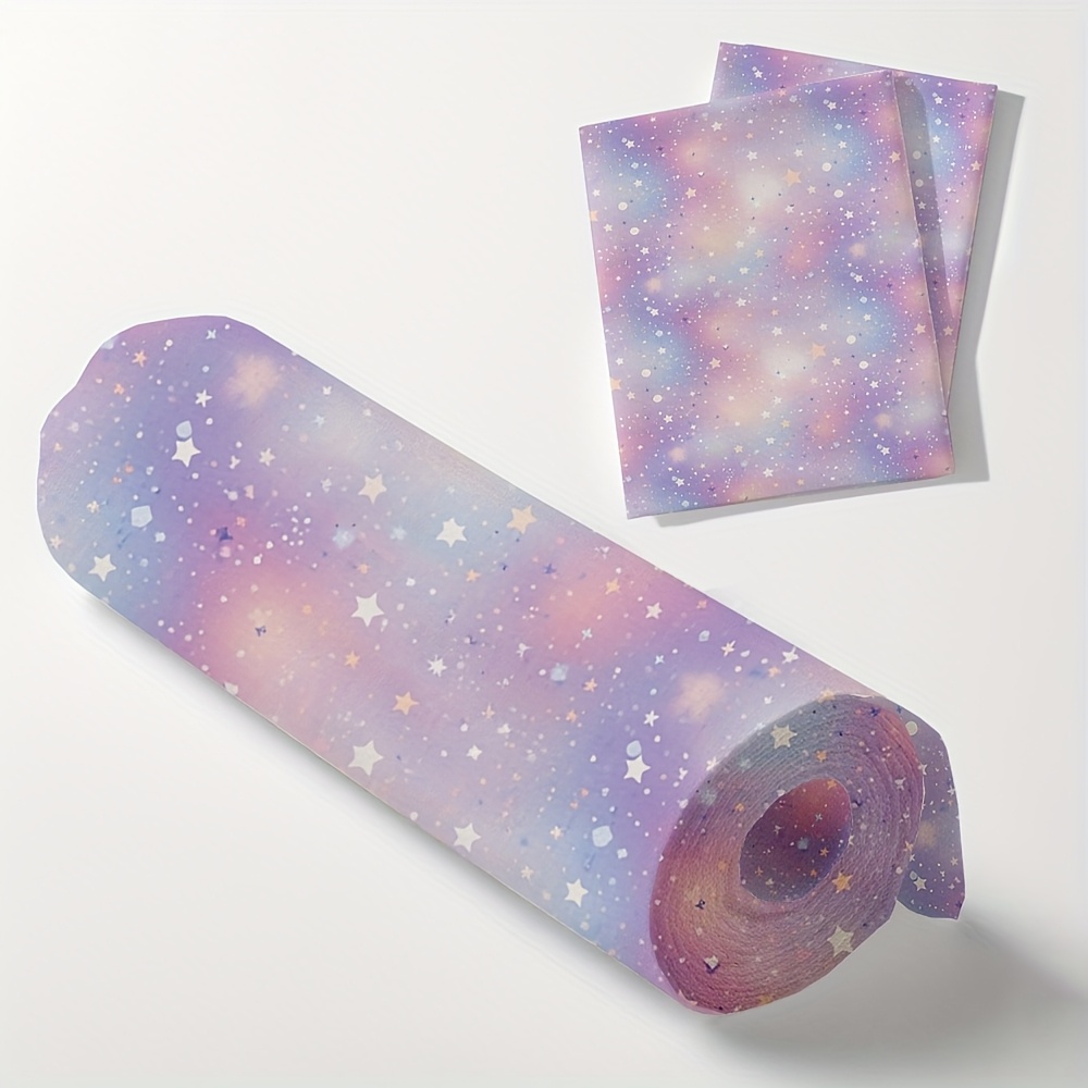 TEMU 【製品タイトル】裁縫用の夢のような星空生地キット。やクラフト愛好家に必須。衣類、テーブルクロス、財布、ティブなギフト、ハロウィン、クリスジェクトの作成に最適