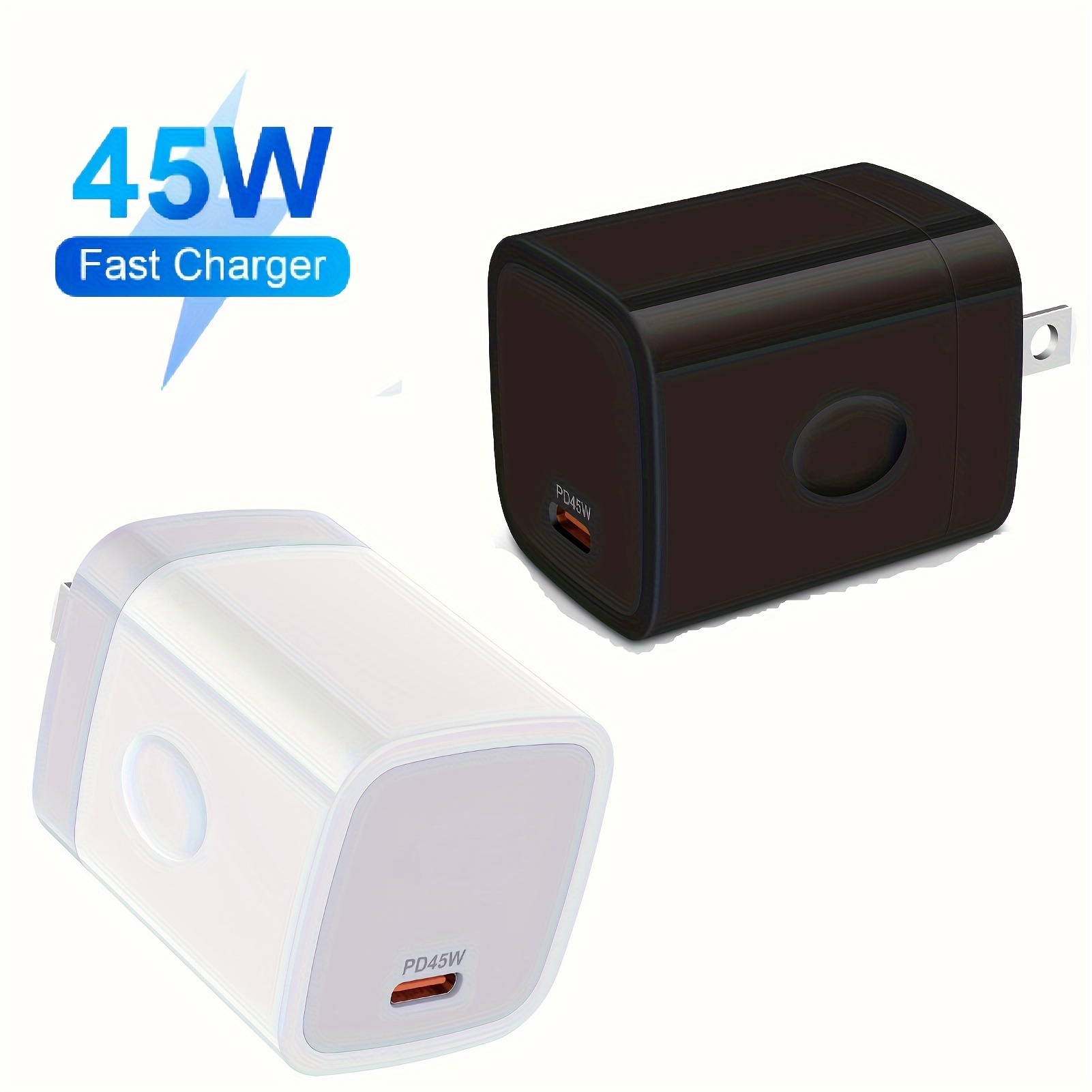 

45w Usb-c Charger For S24 S24+ S24 S23 Fe S22 S21 S20 Z 5 Z 5 A15 A25 A54 A14 A13 A03s - Charge, , -, Us , 110v-130v