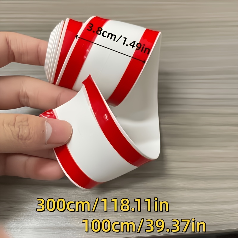 TEMU Self-adhesive Flexible Cable Management Sleeve With Channel - , ; Ideal For Room Corners And Trip-hazard Prevention; Suitable For Walls, Floors,