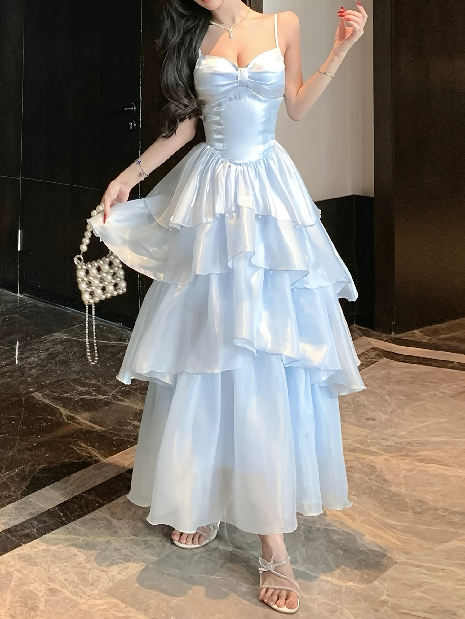 princess polly baby blue dress Ice Queen Dress | Dress To Impress Wiki