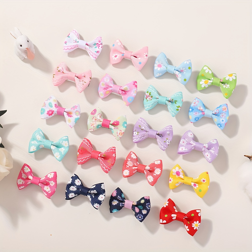 TEMU 20- Assorted Pet Bow , And , Grooming Accessories