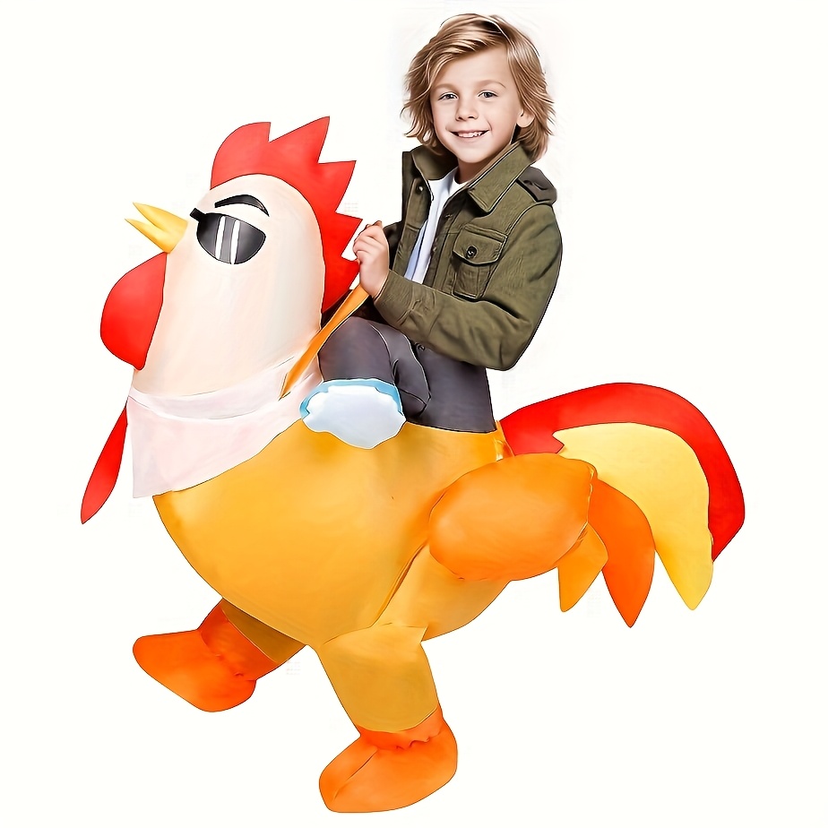 Inflatable Chicken Costume Spirit Halloween Blow Up Costumes For