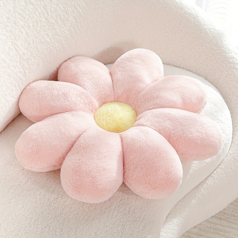 Rabbit Hair Office Flower Cushion Pillow Car Cushion Cushion Office Study Sofa Cushion Cushion