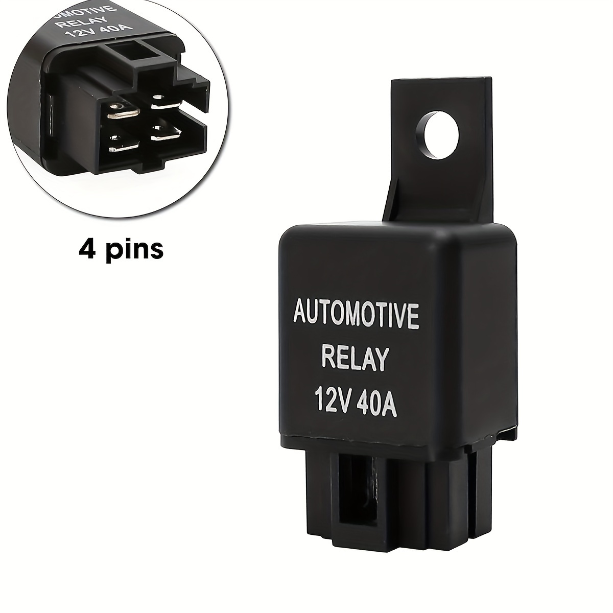 

12v 40a Automotive - 4-pin For Car, , And Fan Applications - No Battery Included