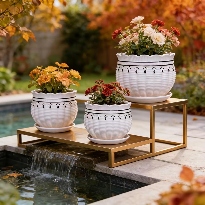 flower pots and planters sold on Temu United States