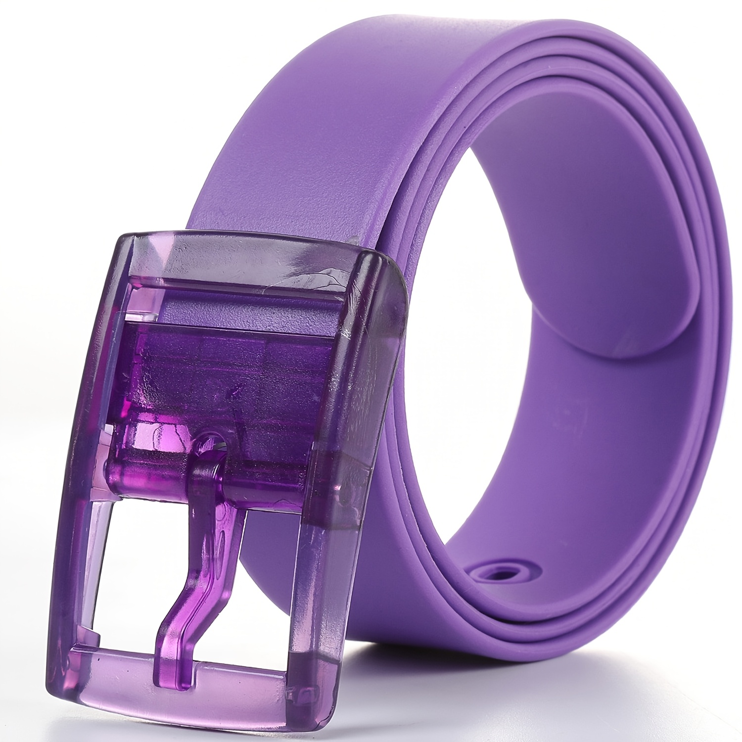 Colorful Silicone Belt with Needle Buckle for Couples