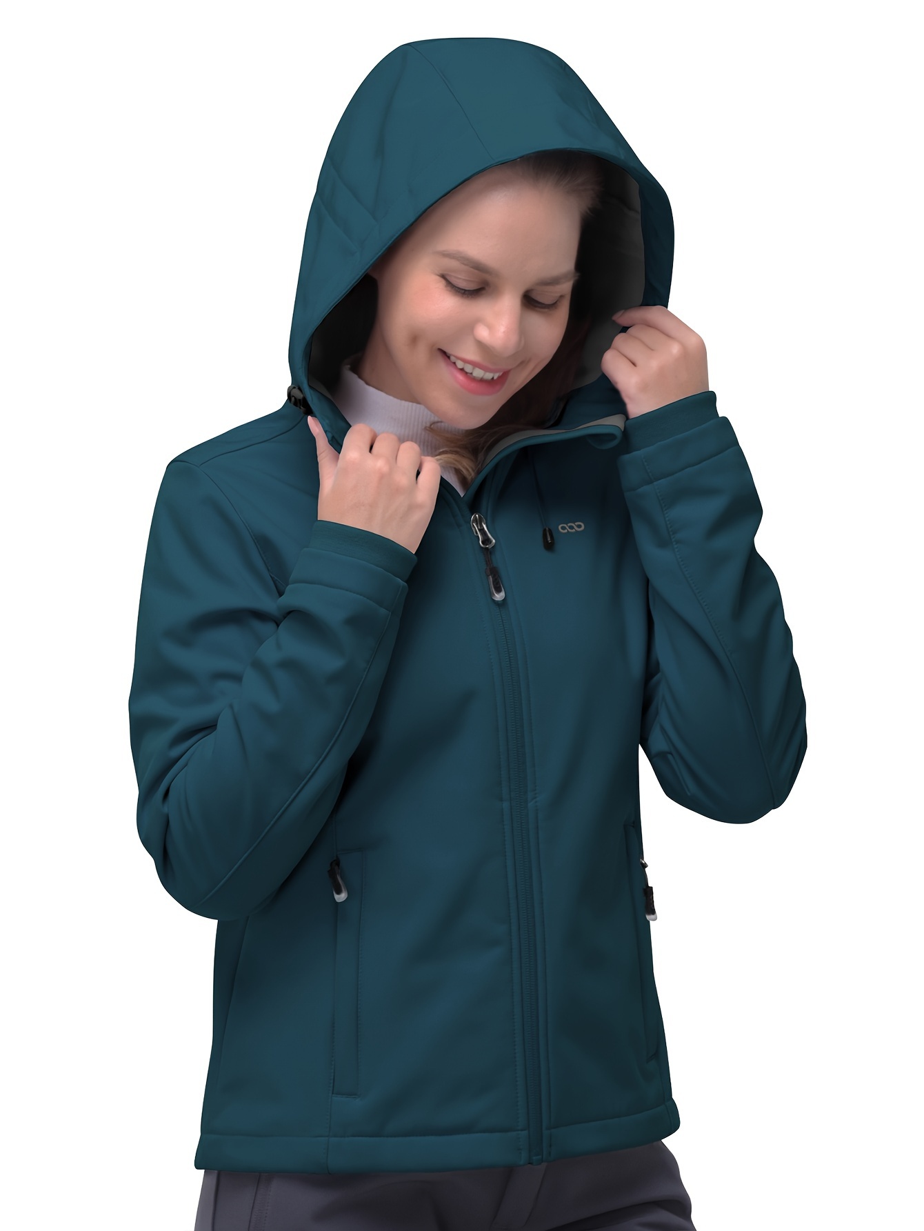Outdoor Womens Softshell Jacket With Fleece Lining Women's