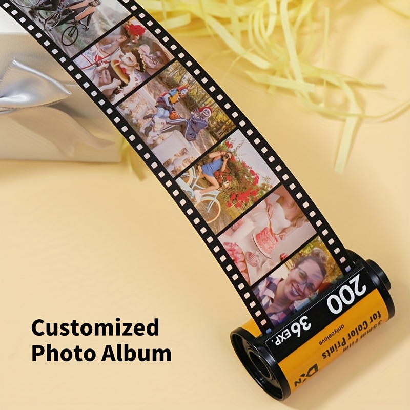 customized photo album film album customized with picture personalized camera memory reel gifts film album anniversary gift birthday gift   favor novelty gift unique custom gift birthday holiday for lover dad mom friend best for christmas   thanksgiving 0