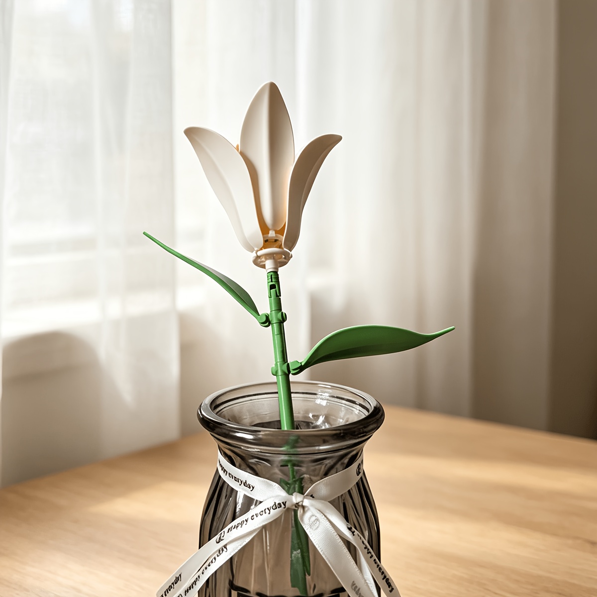 Lily Building Block Flower, Creative Gift