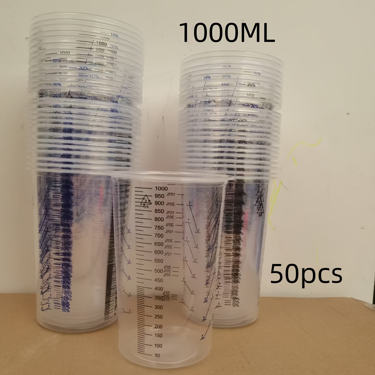 12 Transparente Messbecher Mit Deckel – Je 30 Ml, Für Harz, Farbe, Kosmetik & Mehr