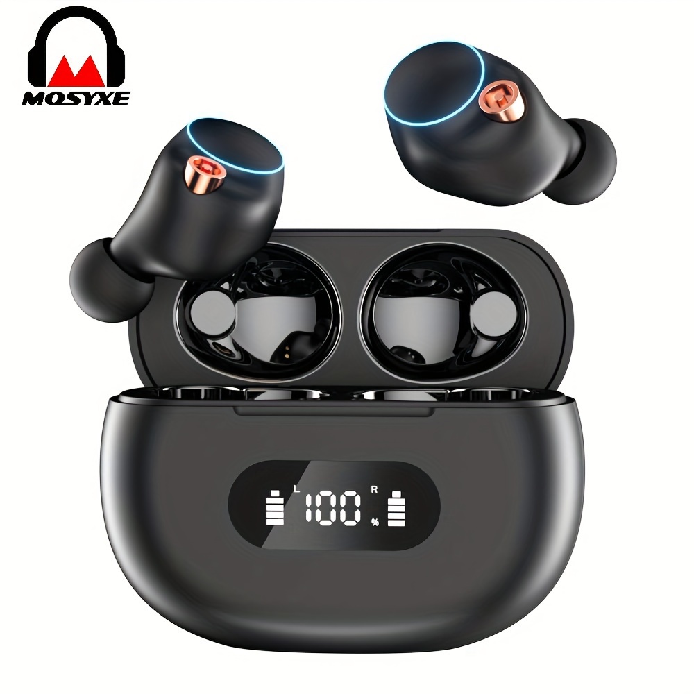 

Mosyxe Wireless In-ear, Bt5.3earbuds 48h , Headphones Cancelling Bass Wireless Earphones In Ear Mic, -c Charging Led Display