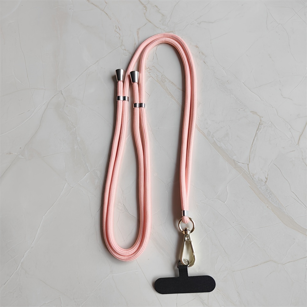 New 6mm Multi-functional Mobile Phone Cross-body Lanyard Colorful Belt Key Chain Safety Rope