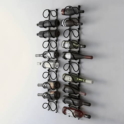 3pcs set single layer or multi layer wall mounted storage rack wine cabinet organizer wall mounted wine rack multi functional wrought iron towel rack storage
