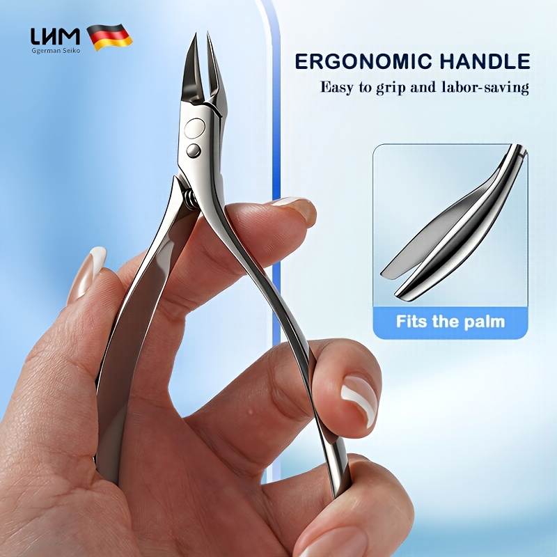 Professional Stainless Steel Toenail Clippers for Thick Nails