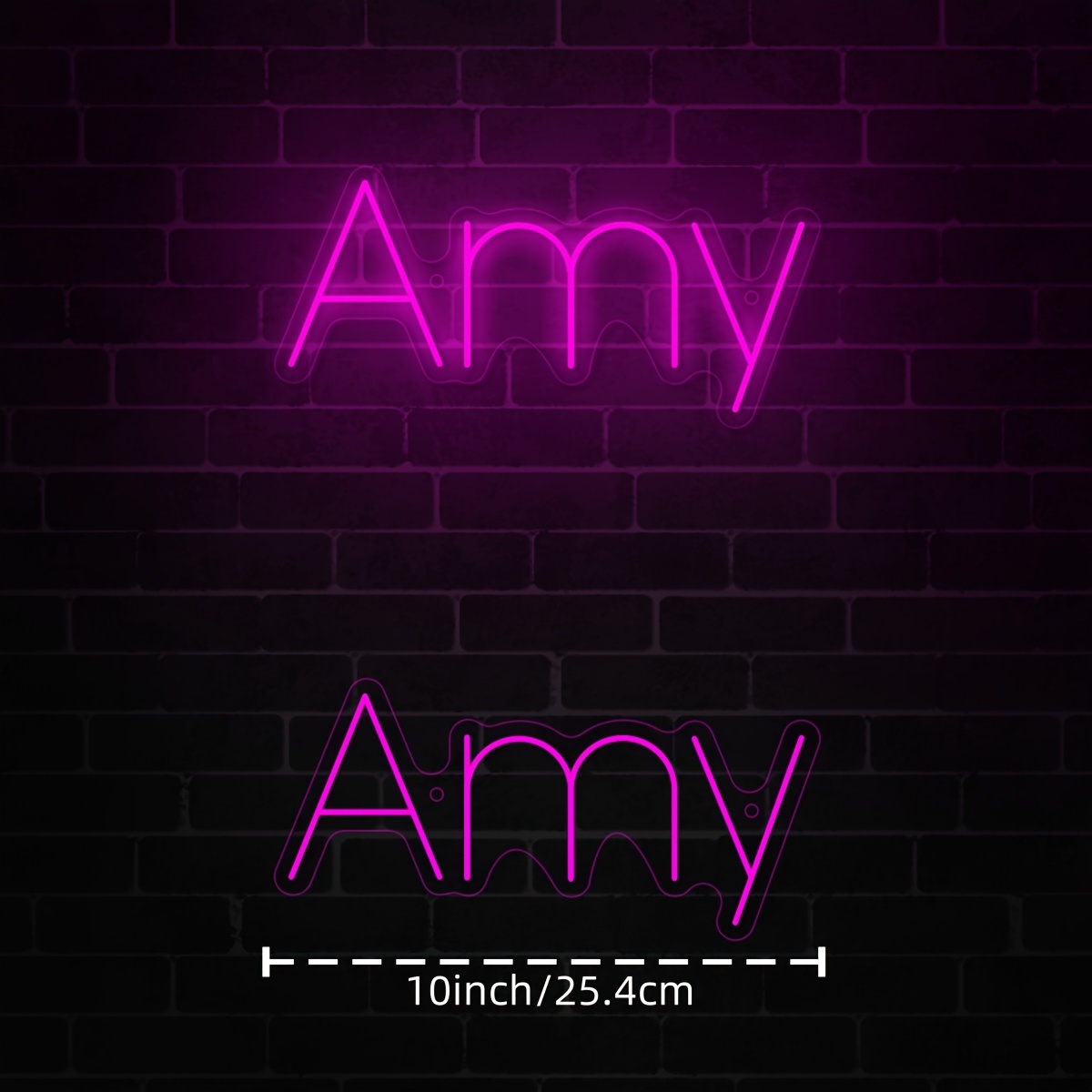 Customized Neon Signs, Private Custom Name LED Signs, Personalized USB Powered Neon Lights, DIY Wedding Party Birthday, Business Name Design Halloween Gift -winter, new year