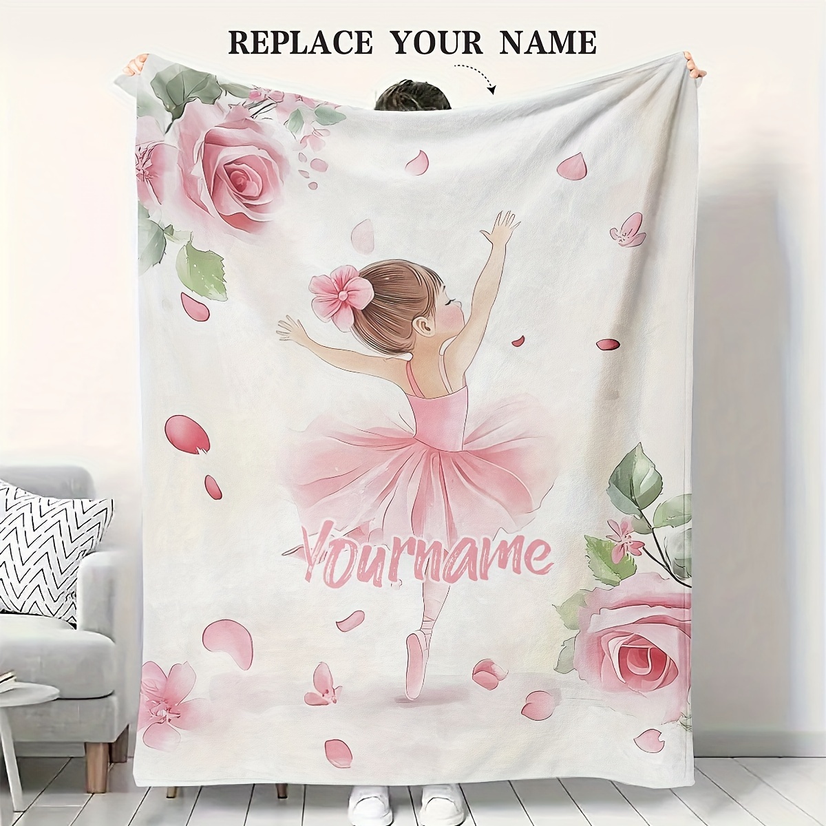 

Blanket, Polyester , Personalized , Rectangle, , , Multiple , For Sofa, Bed, & Dining Decor