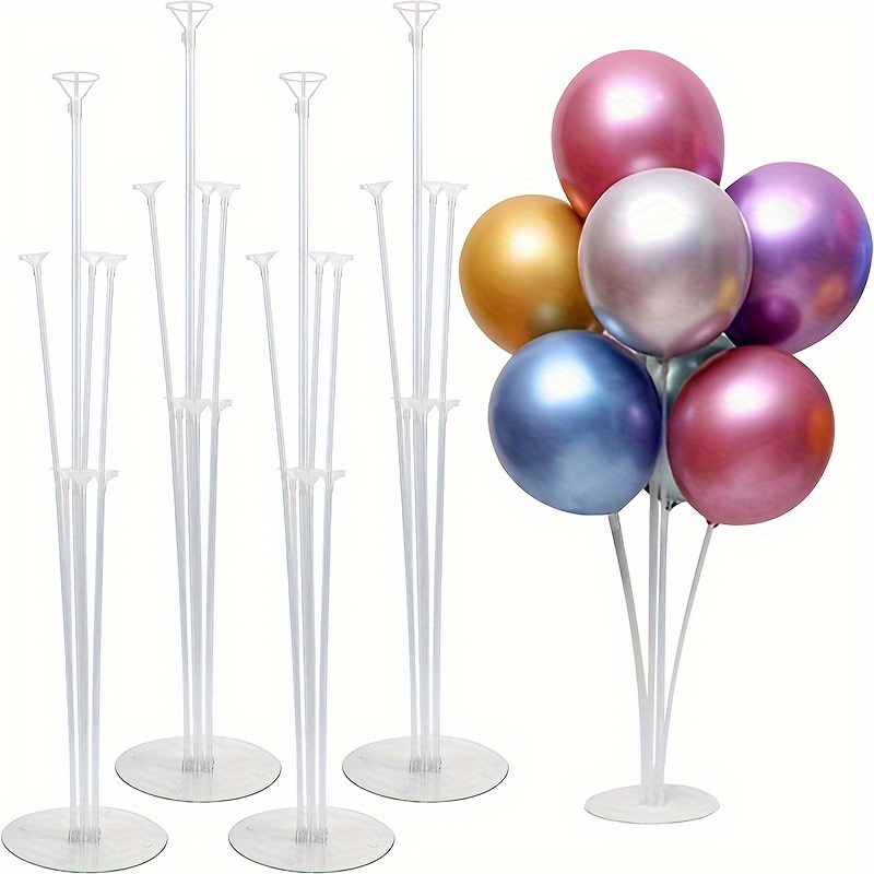 

2pcs Balloon Arch Kit With Stands - Versatile Tabletop Decor For Birthdays, Graduations, Gender Reveals & Holidays