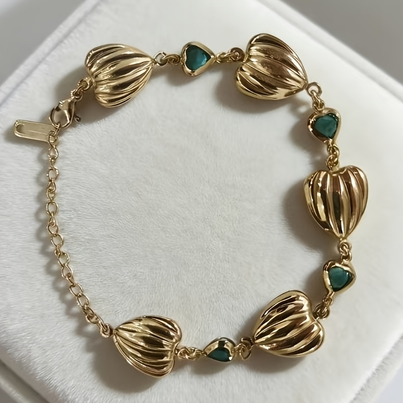 Patterned Heart Design Women's Versatile Bracelet