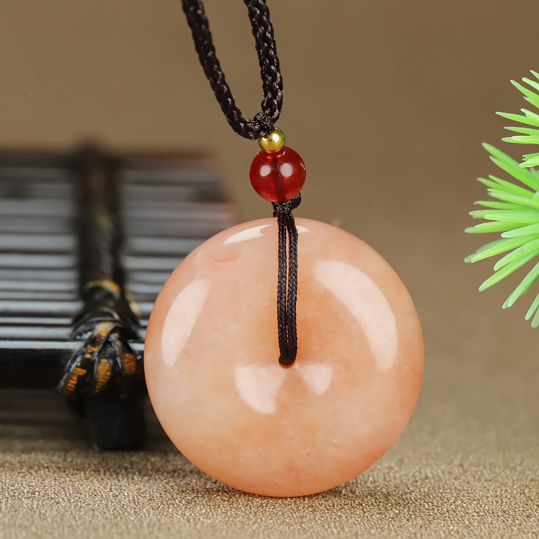 Men's Fashion Natural Stone Charm Necklace