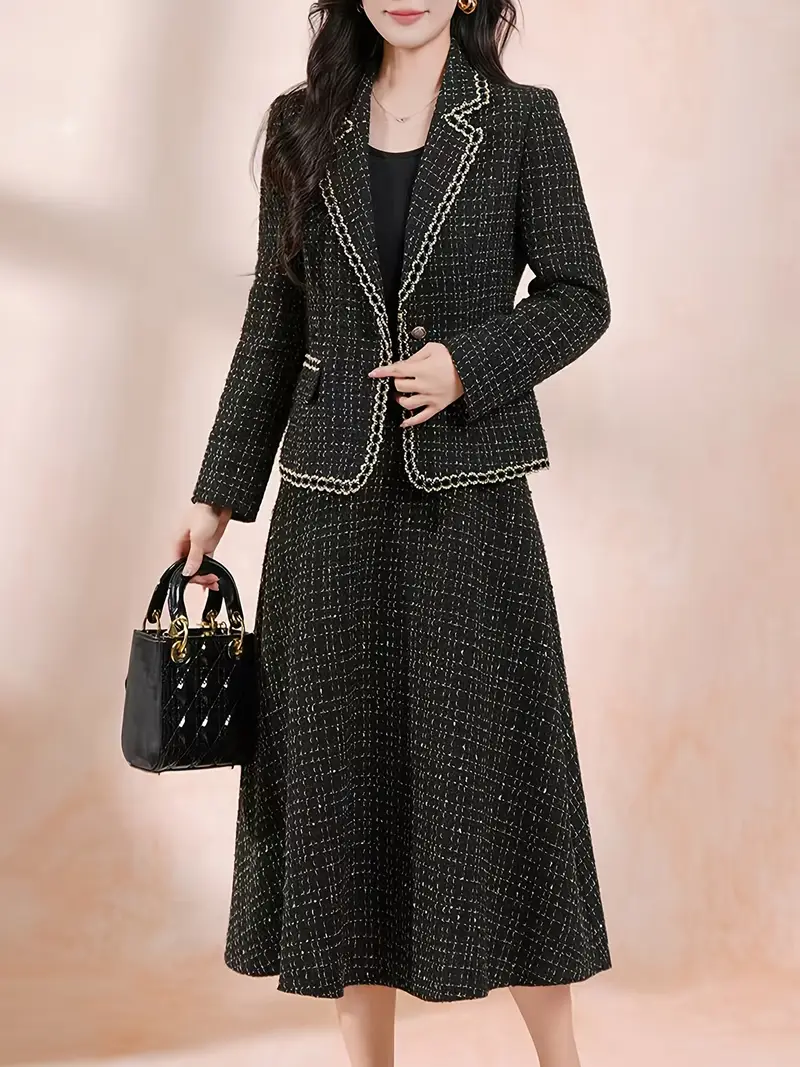 classic style dress sets CLASSIC CHARM DRESS Set Me Free Fashion