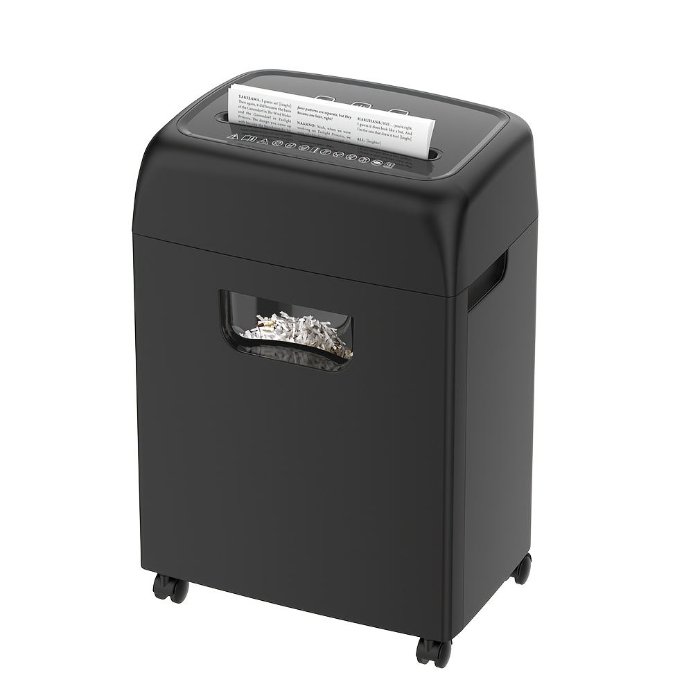 Image of High-capacity 18-sheet -cut With 5.28 Gal Anti-jam Bin & Continuous Feed - P-4 Security For Home/office, Quiet Paper Machine, Auto-shredding Device For Busy (compatible With Au/eu Power)