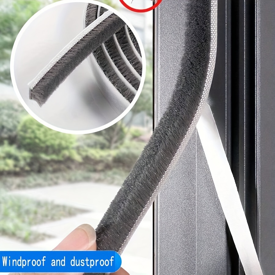 

5m Self-adhesive Weatherproof Window Seal Strip - , Dustproof, Soundproofing Foam For , Easy To Cut & Install, Material, Door Insulation Strip | Strip | Vinyl Weatherstrip