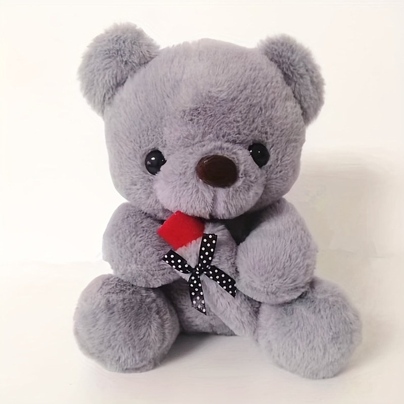28/38cm Gouloula Mignon Rose Teddy Bear Poupée Saint-Valentin Cadeau Ours  Peluche Toy Marionnette