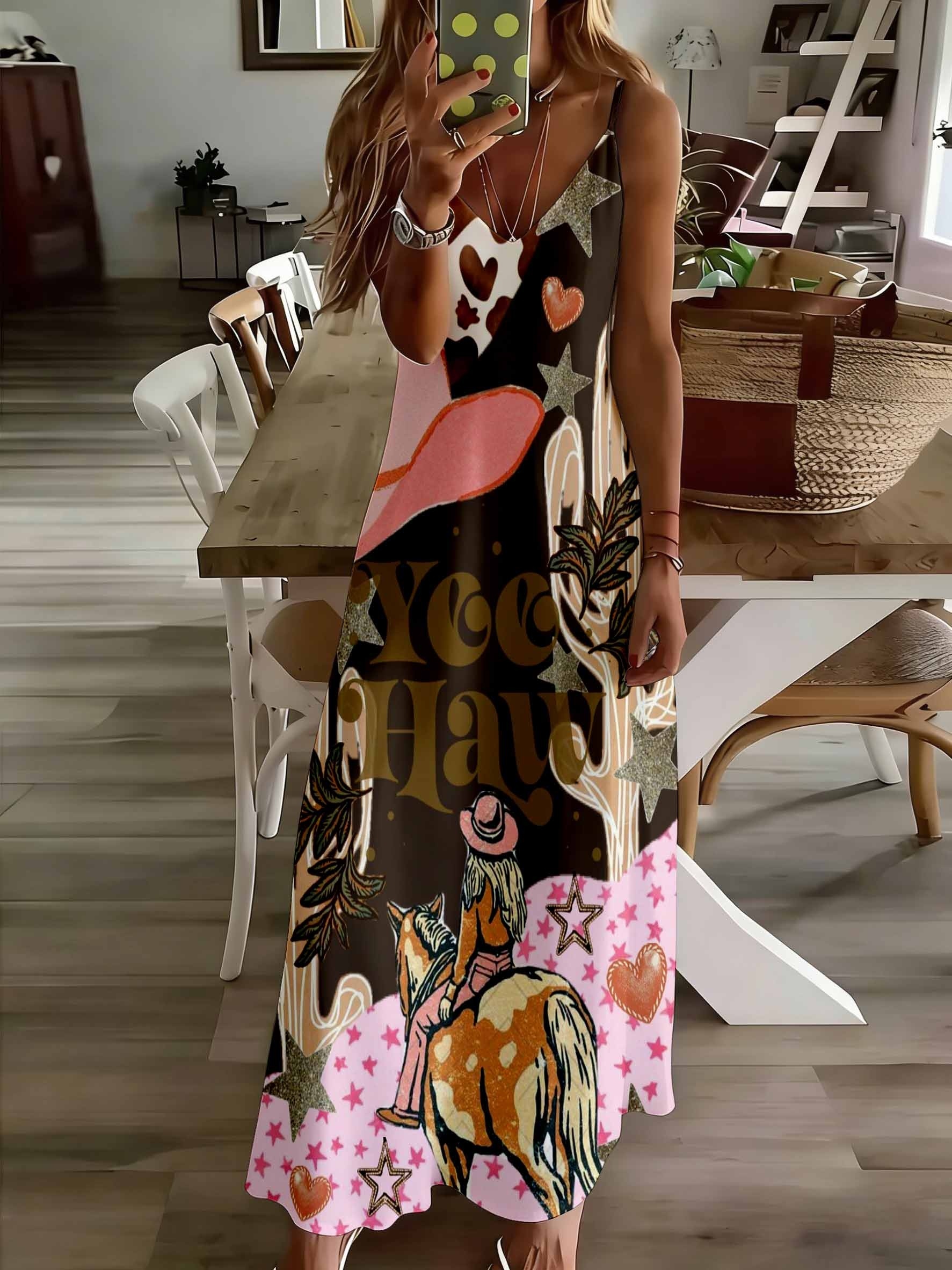 horse dress sold on Temu United States