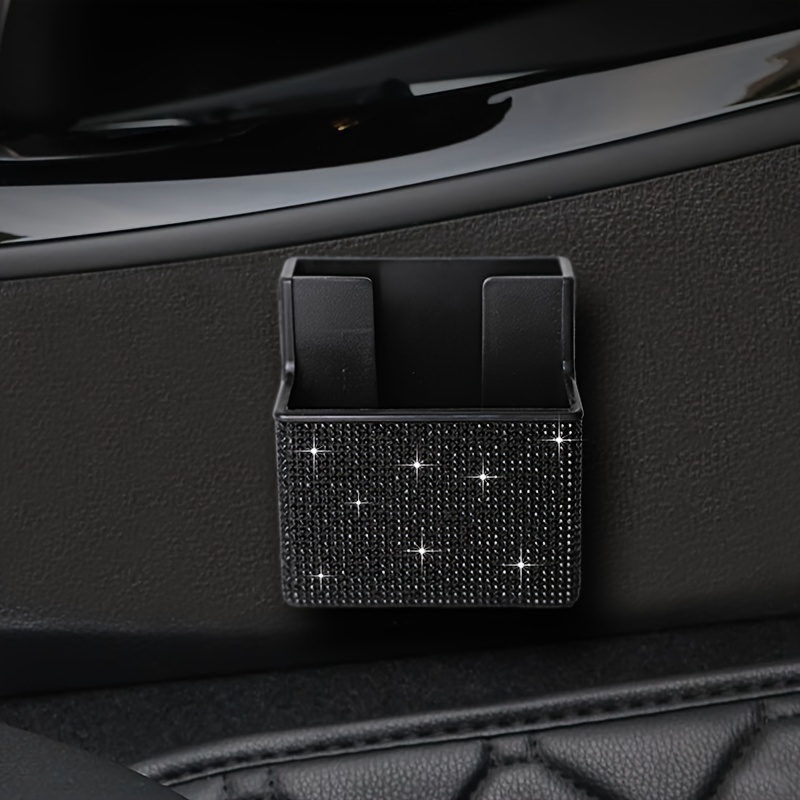 Car Additions Car Interior Paste Type Organizer Box Car Storage Mobile Phone Glasses Multifunctional Storage Box