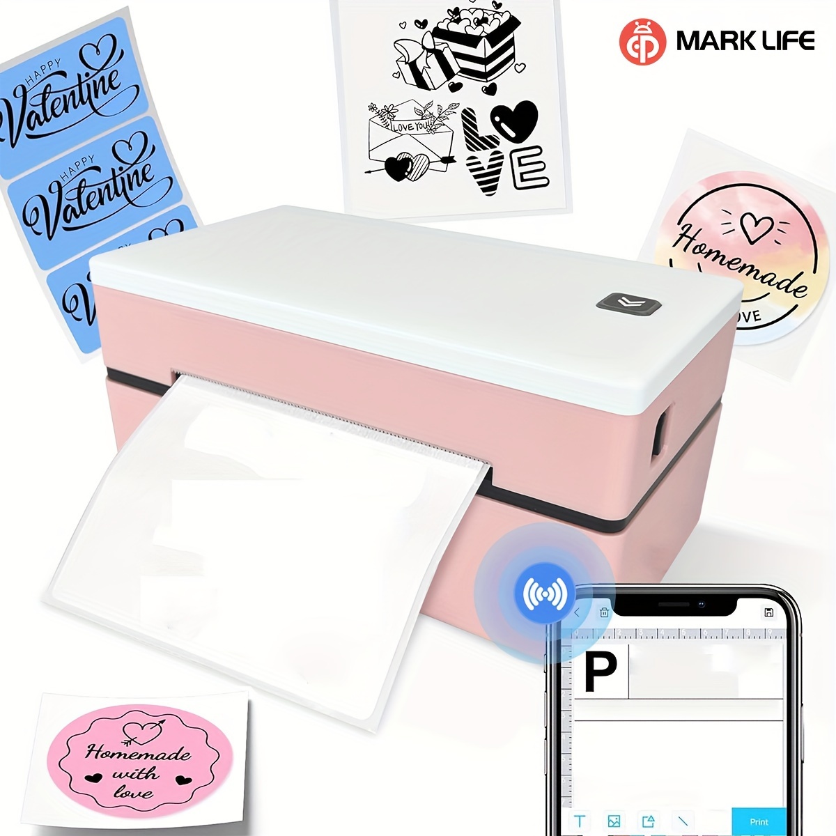 Impressora de Etiquetas Marklife Térmica de Envio E-commerce