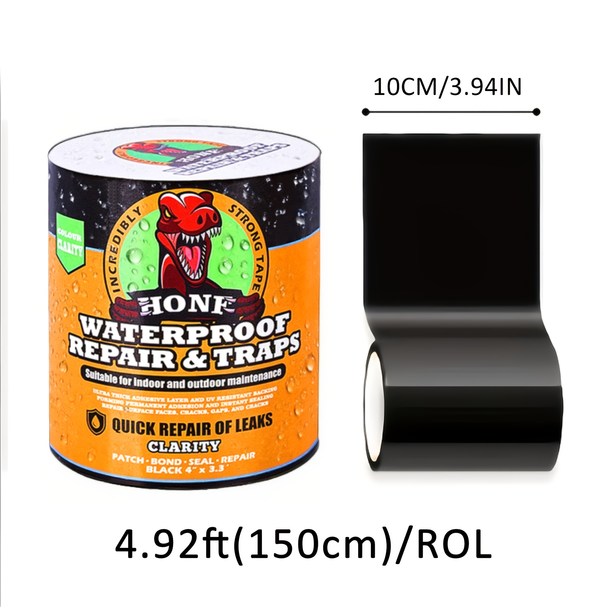 E-shop Neues Superstarkes Wasserdichtes & Auslaufsicheres Klebeband (1 Rolle/2 Rollen) – Verbesserte Auslaufsicherheit, Kraftvolle Abdichtung &