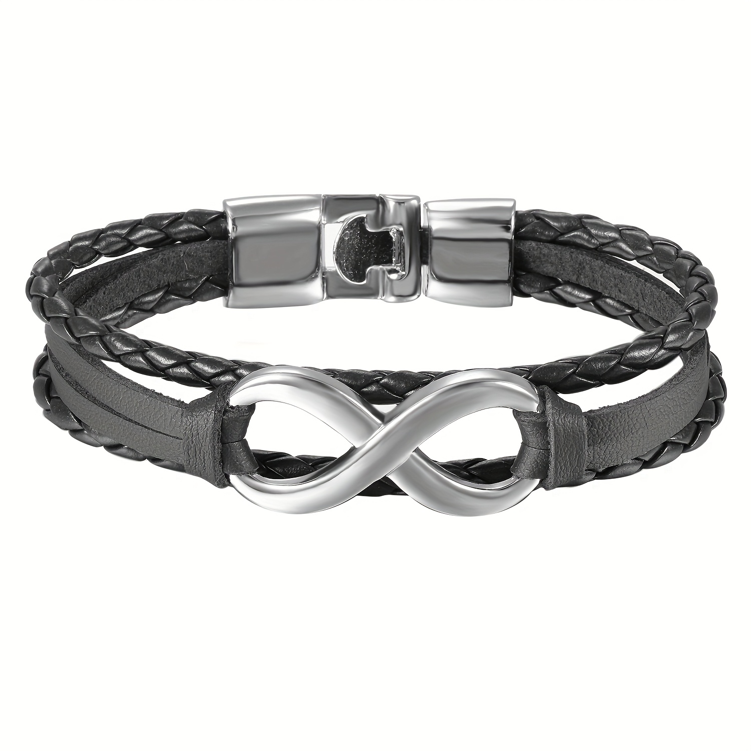 Image of Classic And Fashionable Men's Cufflink Bracelet