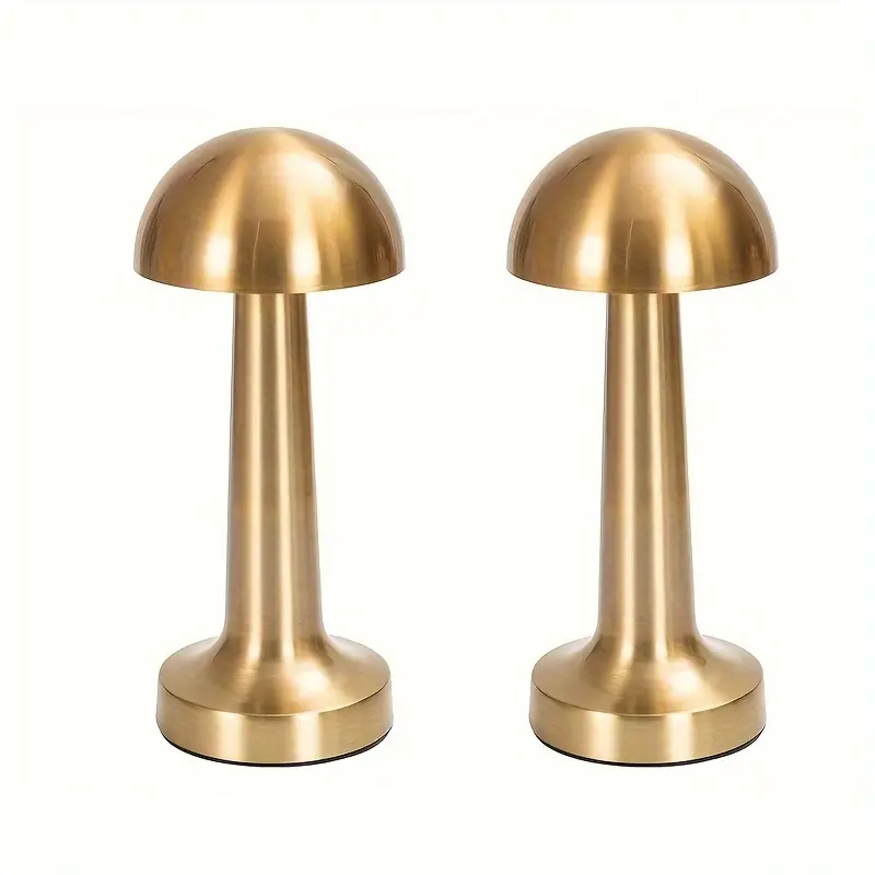 led round mushroom head night light night switch usb rechargeable three color dimming suitable for living room bedroom dining room decoration birthday gifts living room decor holiday decoration modern Product details 6