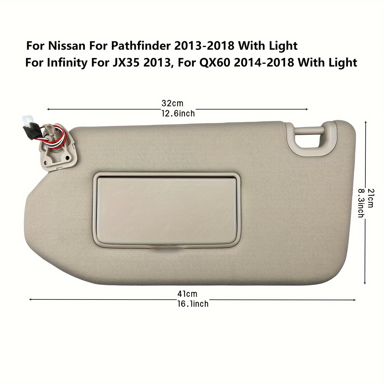 2013 pathfinder online sun visor