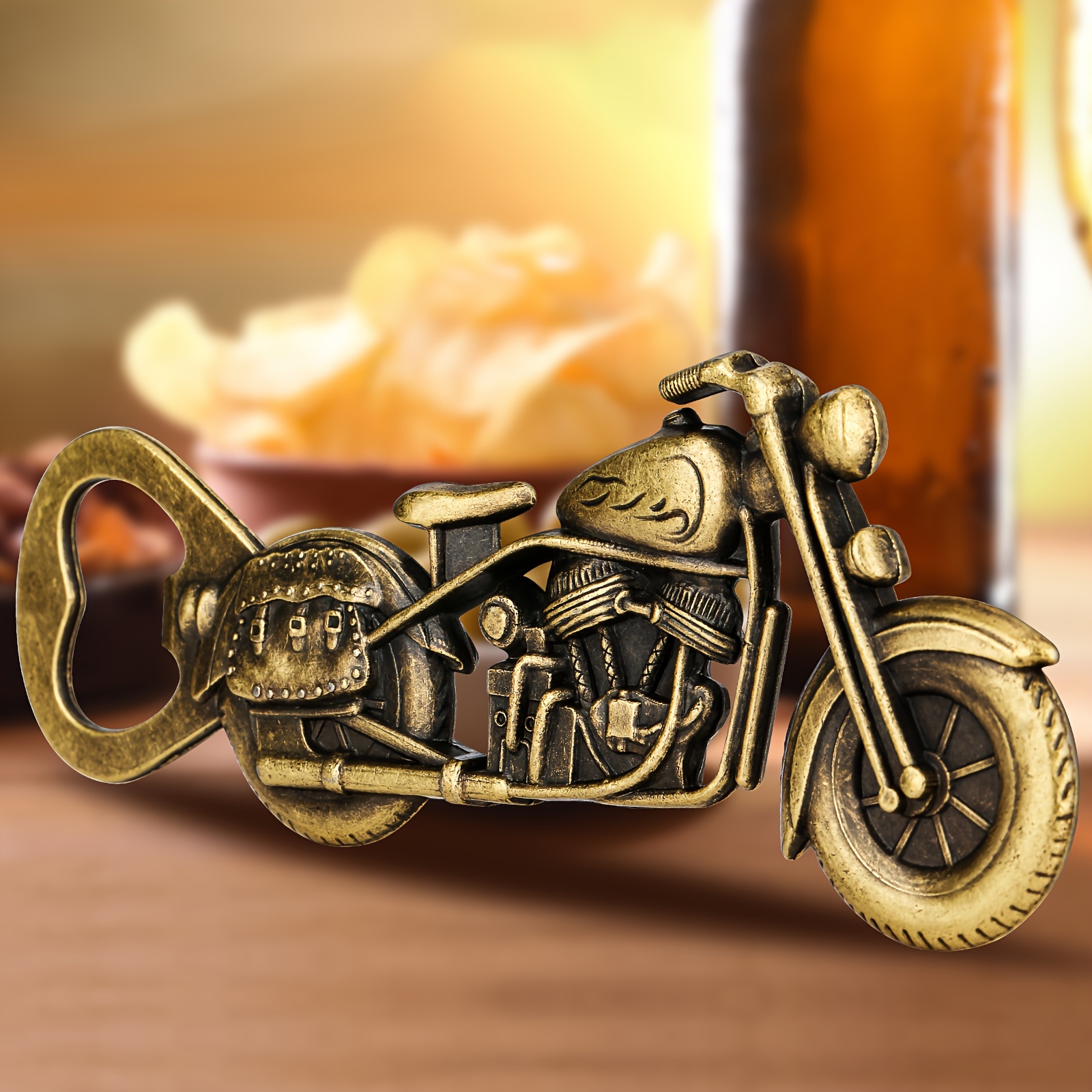 

1pc Motorcycle Shaped Bottle Opener, Motorcycle Bottle Opener Gift, Father's Day Gift, Christmas Gift Men's Bicycle Birthday Gift, Bottle Opener